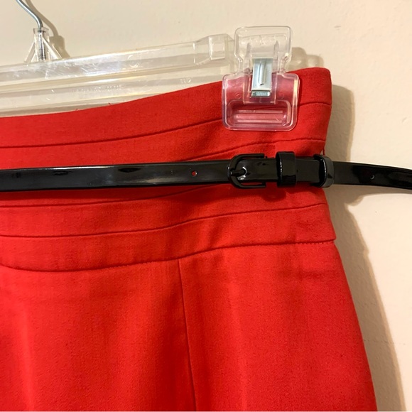 H&M Belted Skirt - Red - Size 6 - Picture 5 of 10